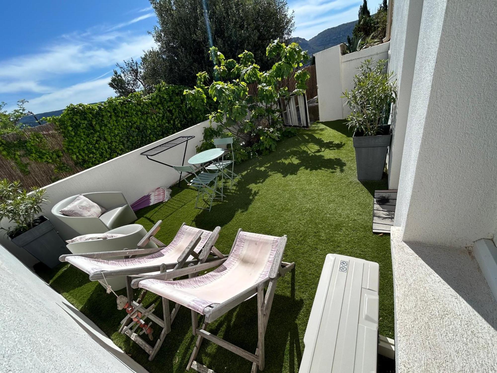 Studio Calme Aux Terrasses De Cassis Eksteriør bilde